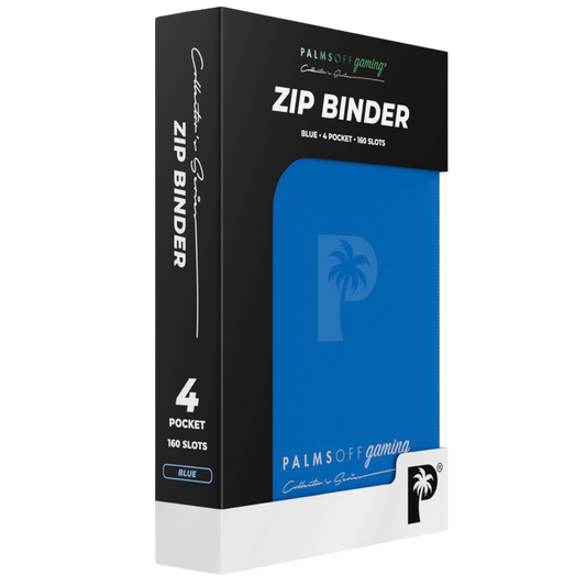 Palms Off Gaming Collector’s Series 4 Pocket Zip Binder - Assorted