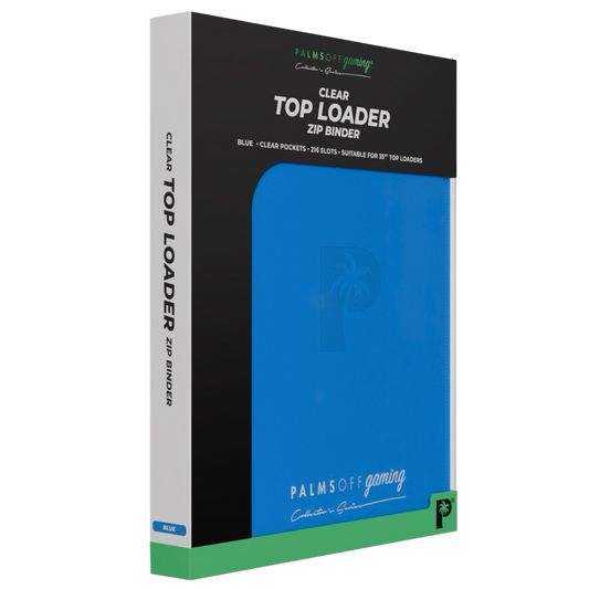 Palms Off Gaming Collector’s Series Top Loader 9 Pocket Zip Binder - Assorted