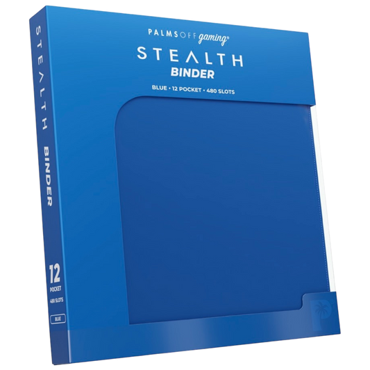 Palms Off Gaming Stealth 12 Pocket Zip Binder - Assorted