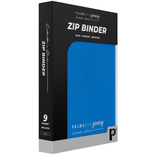 Palms Off Gaming Collector’s Series 9 Pocket Zip Binder - Assorted