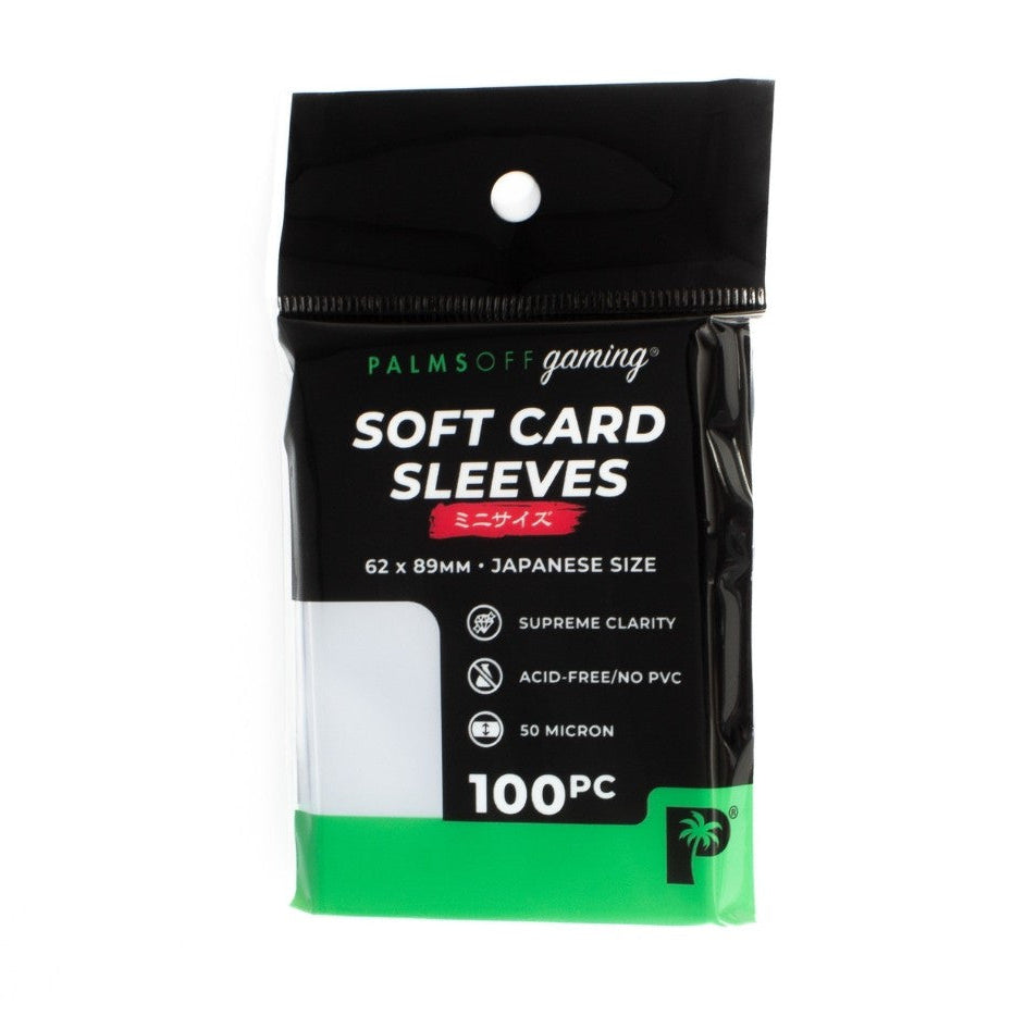 Soft Card Sleeves - Japanese Size - 100pc