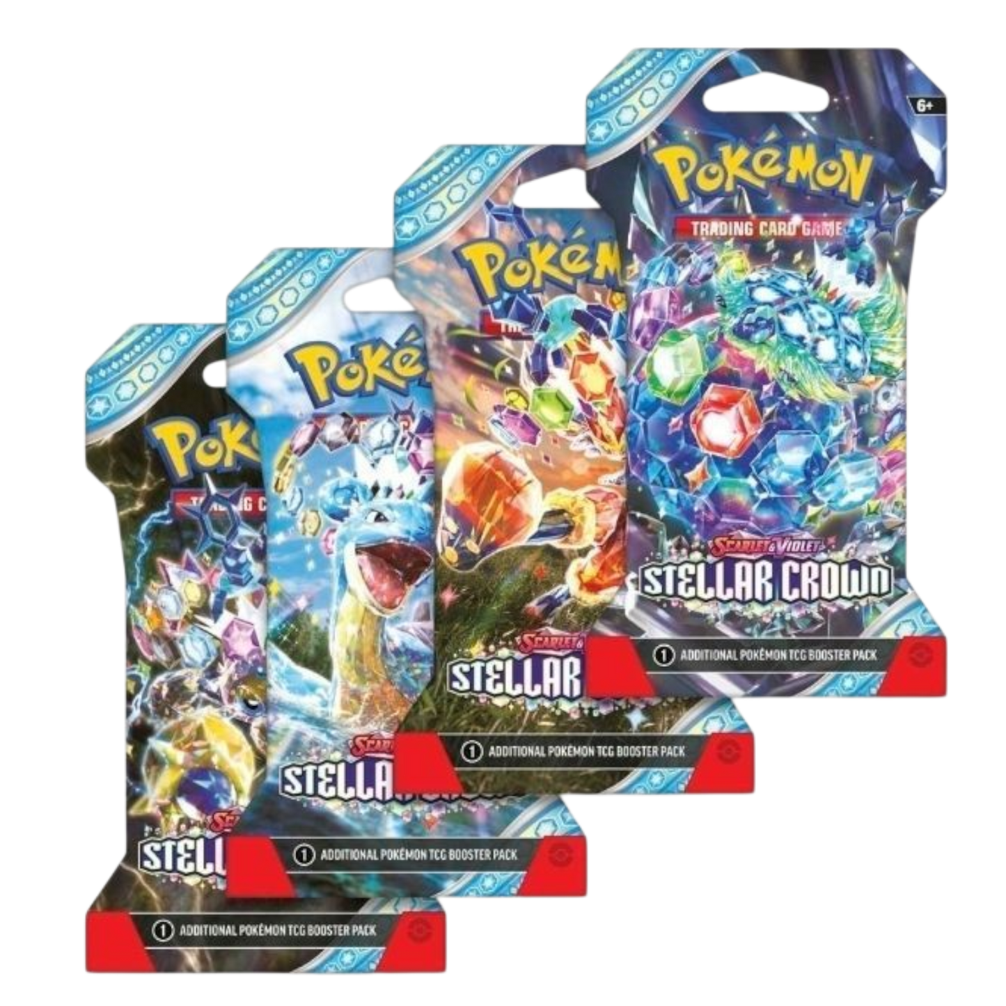 Stellar Crown Sleeved Booster Pack (Single Pack)