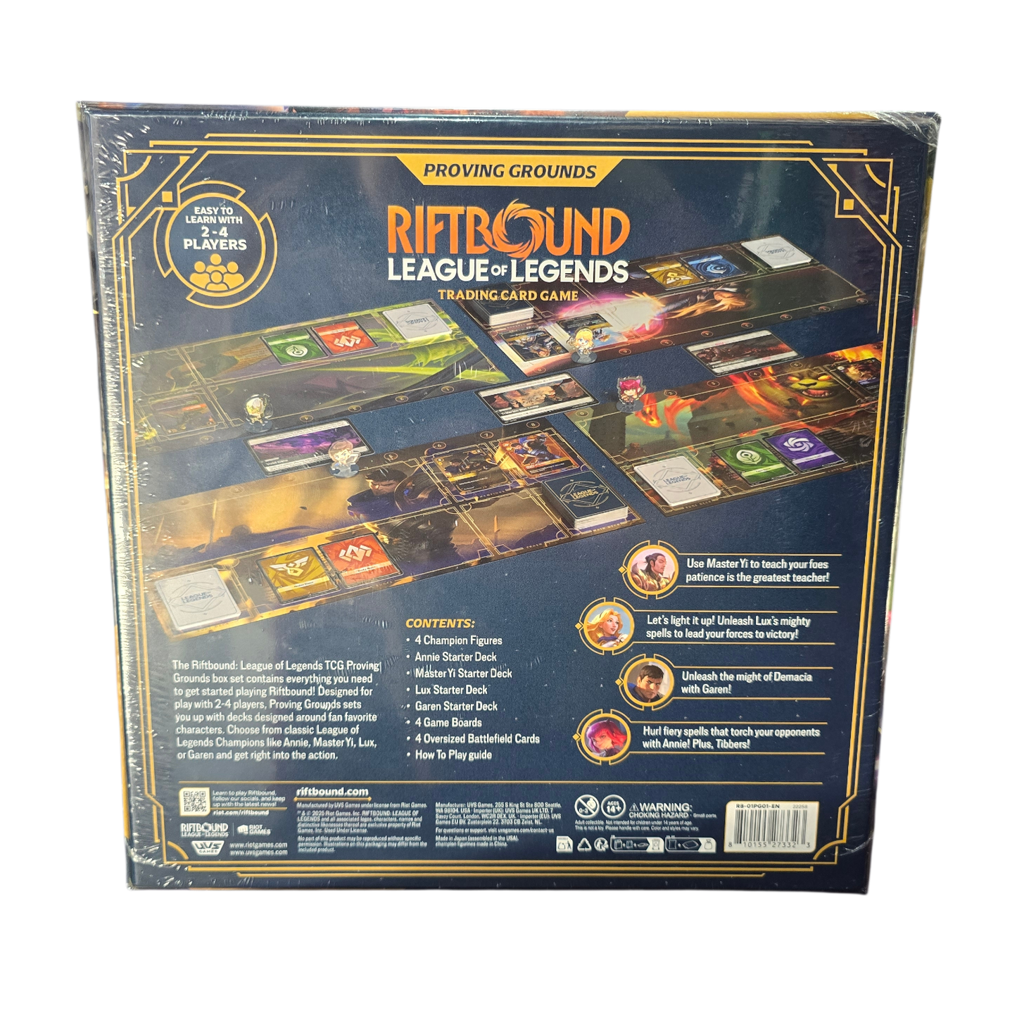 Riftbound League of Legends Trading Card Game Proving Grounds