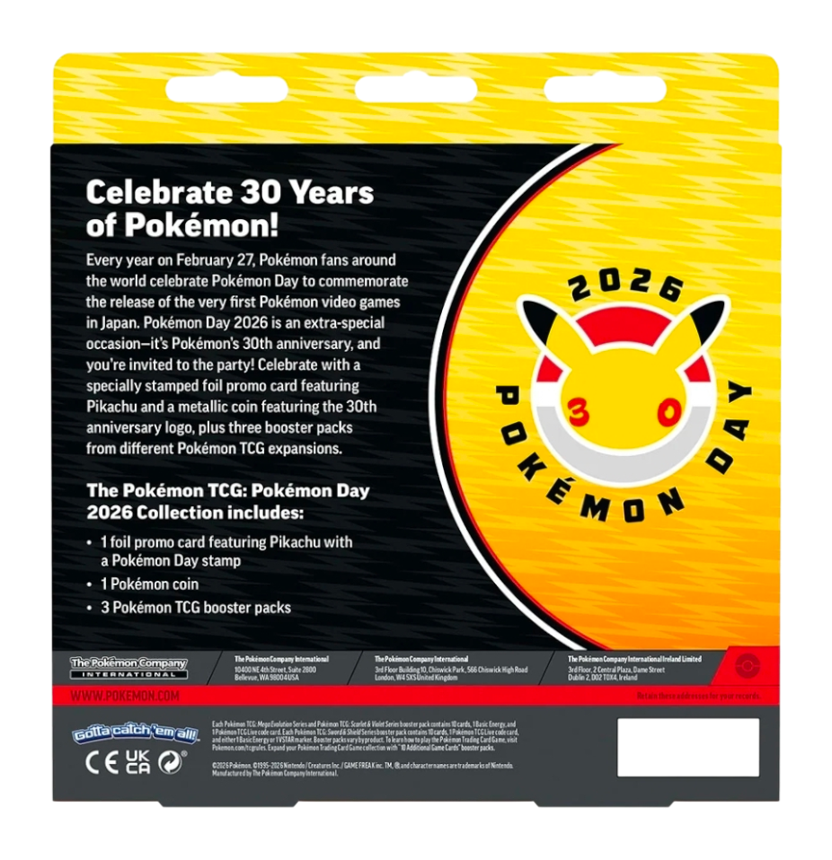 Pokémon TCG: Pokémon Day 2026 Collection