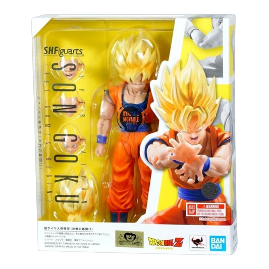 Tamashii Nations S.H.Figuarts Dragon Ball Z Super Saiyan Son Goku Figure