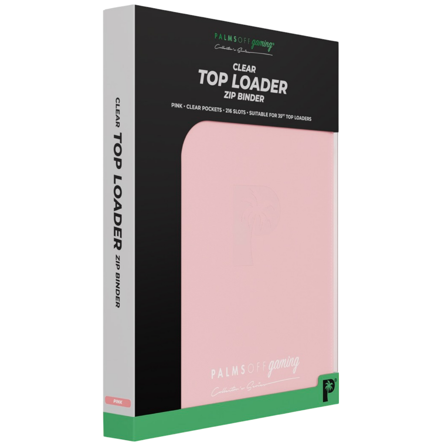 Palms Off Gaming Collector’s Series Top Loader 9 Pocket Zip Binder - Assorted