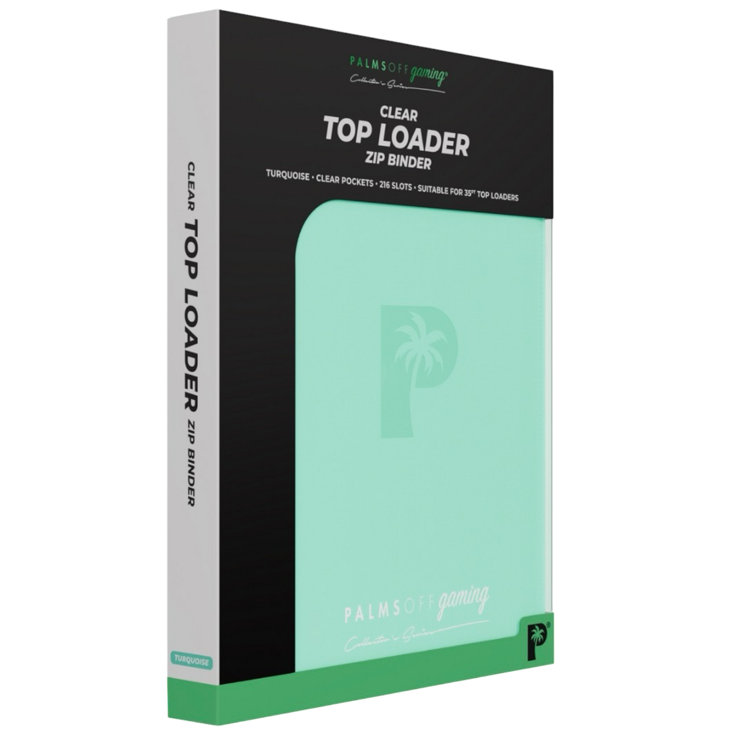 Palms Off Gaming Collector’s Series Top Loader 9 Pocket Zip Binder - Assorted