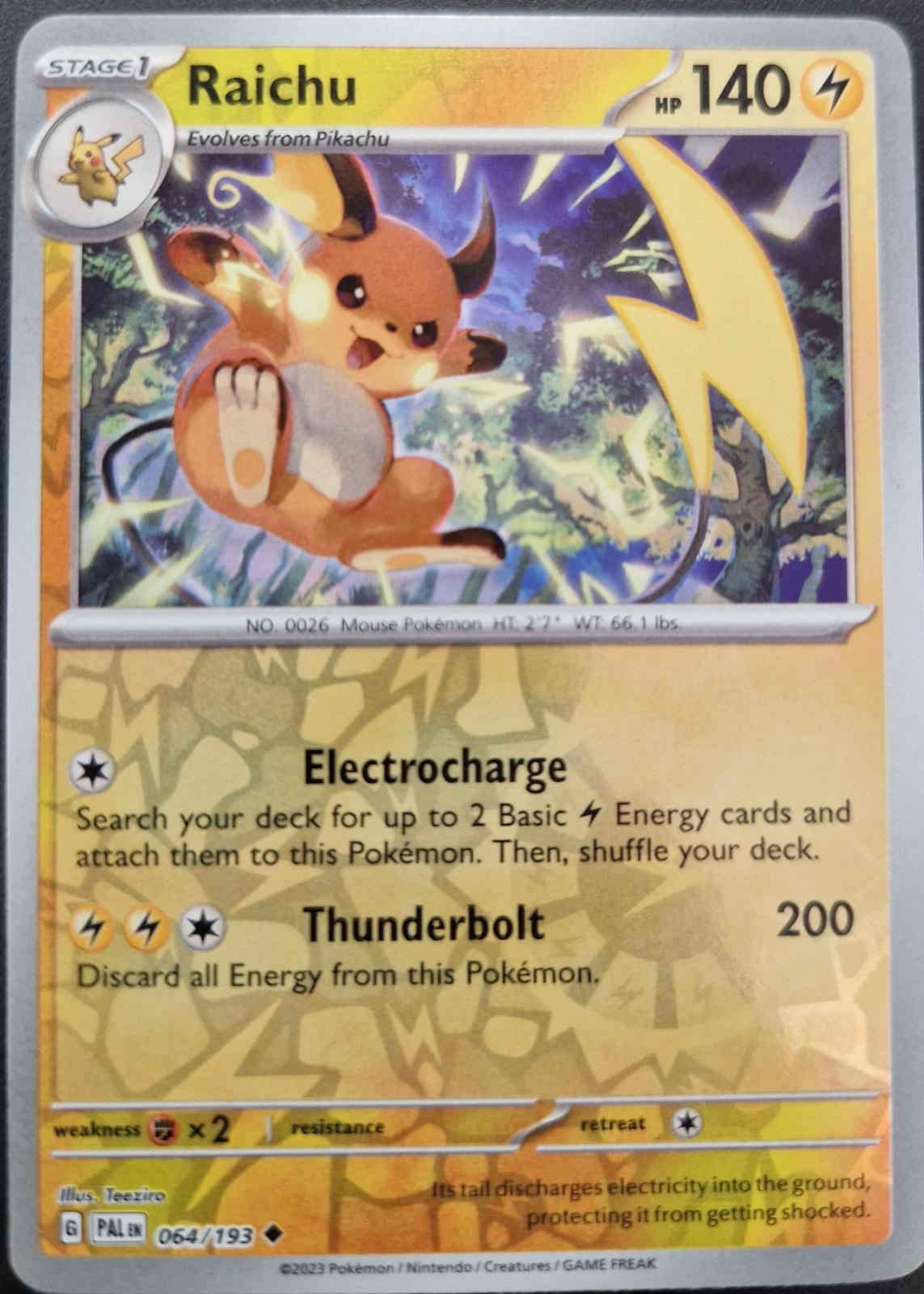 Raichu - 064/193