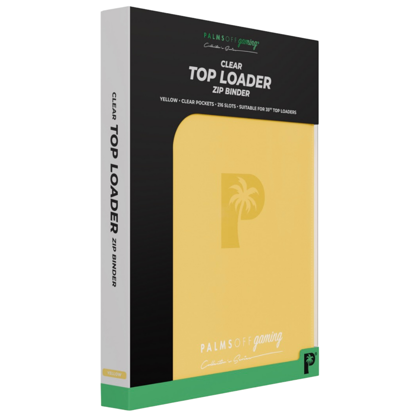 Palms Off Gaming Collector’s Series Top Loader 9 Pocket Zip Binder - Assorted