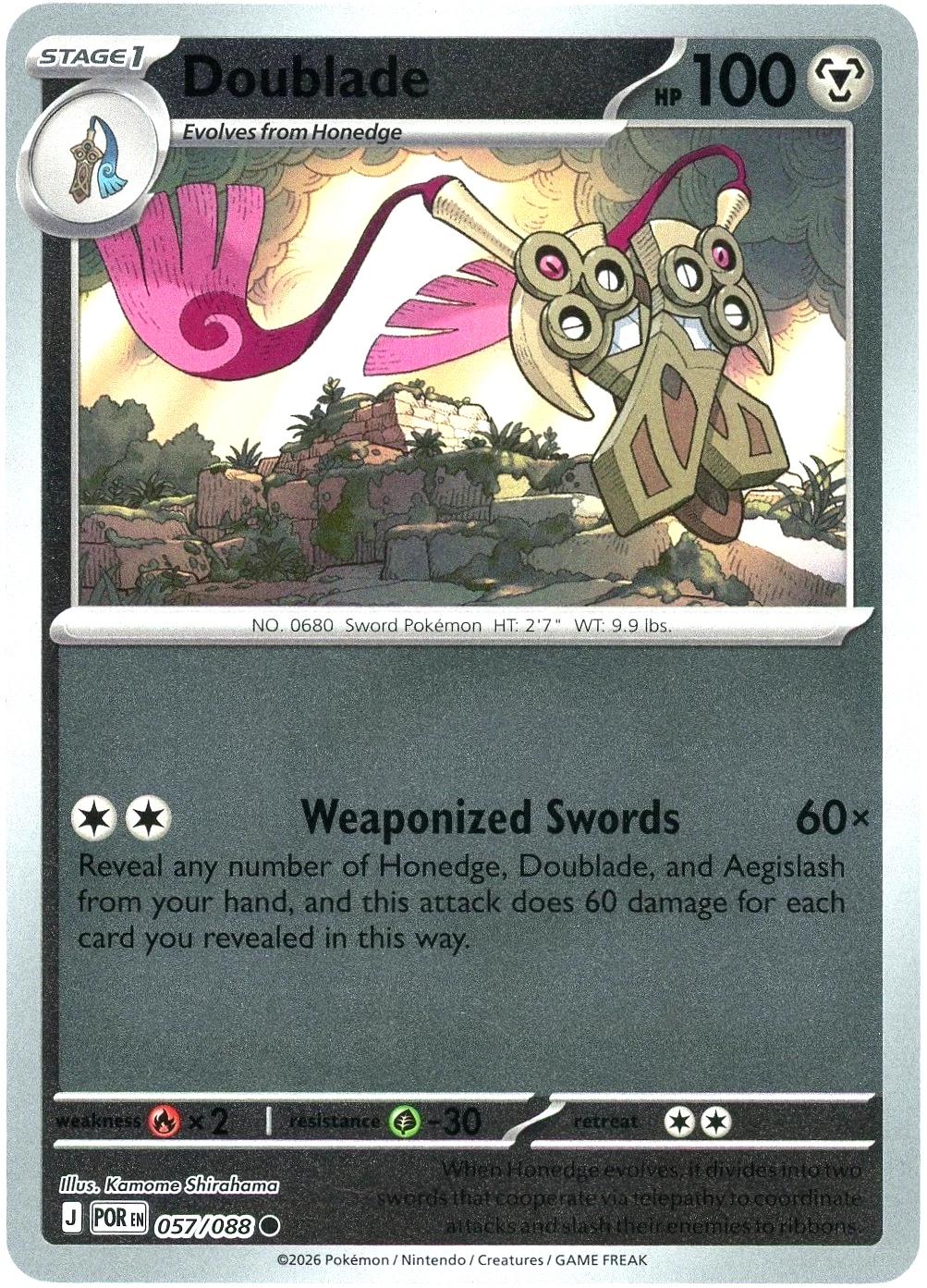 Doublade - 057/088
