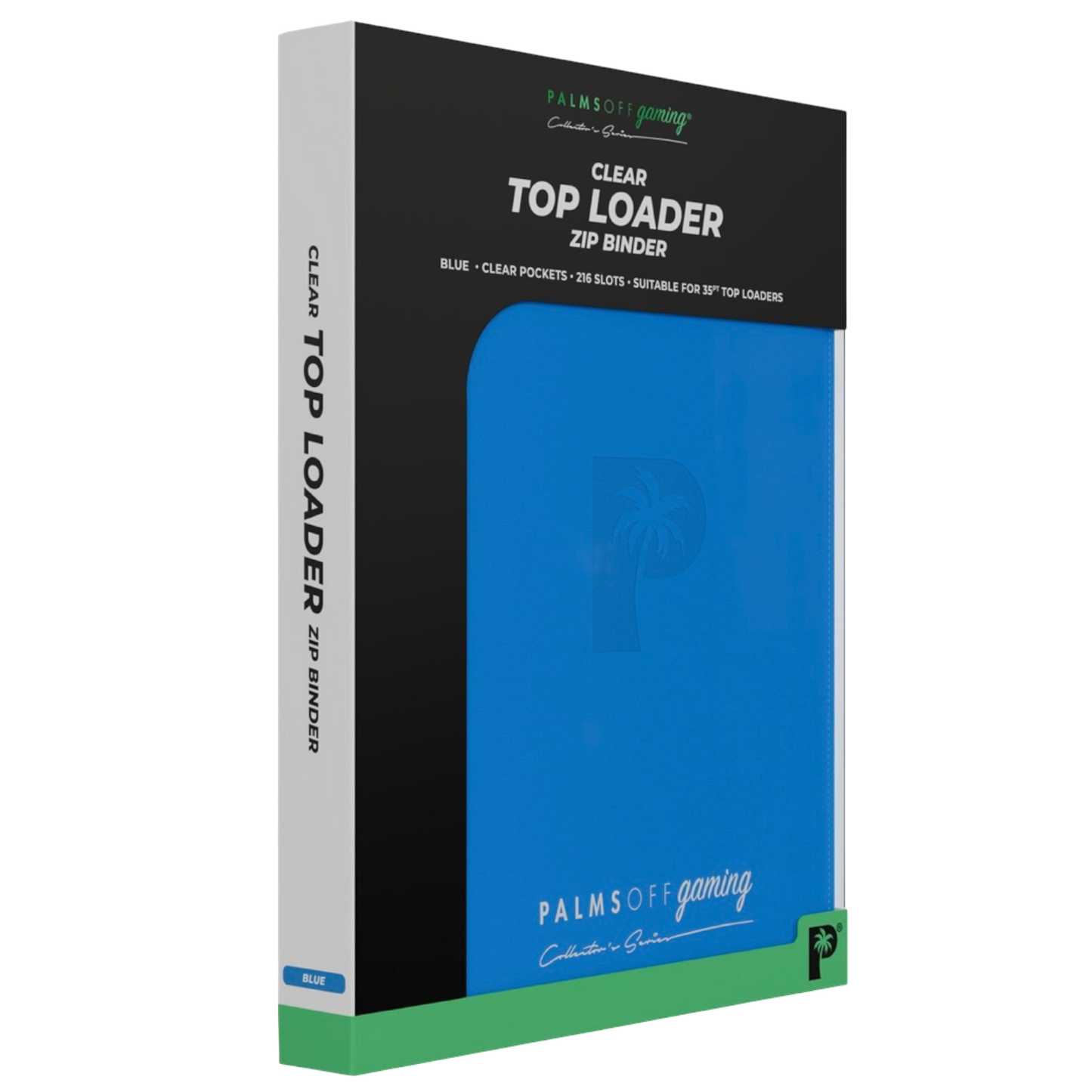 Palms Off Gaming Collector’s Series Top Loader 9 Pocket Zip Binder - Assorted
