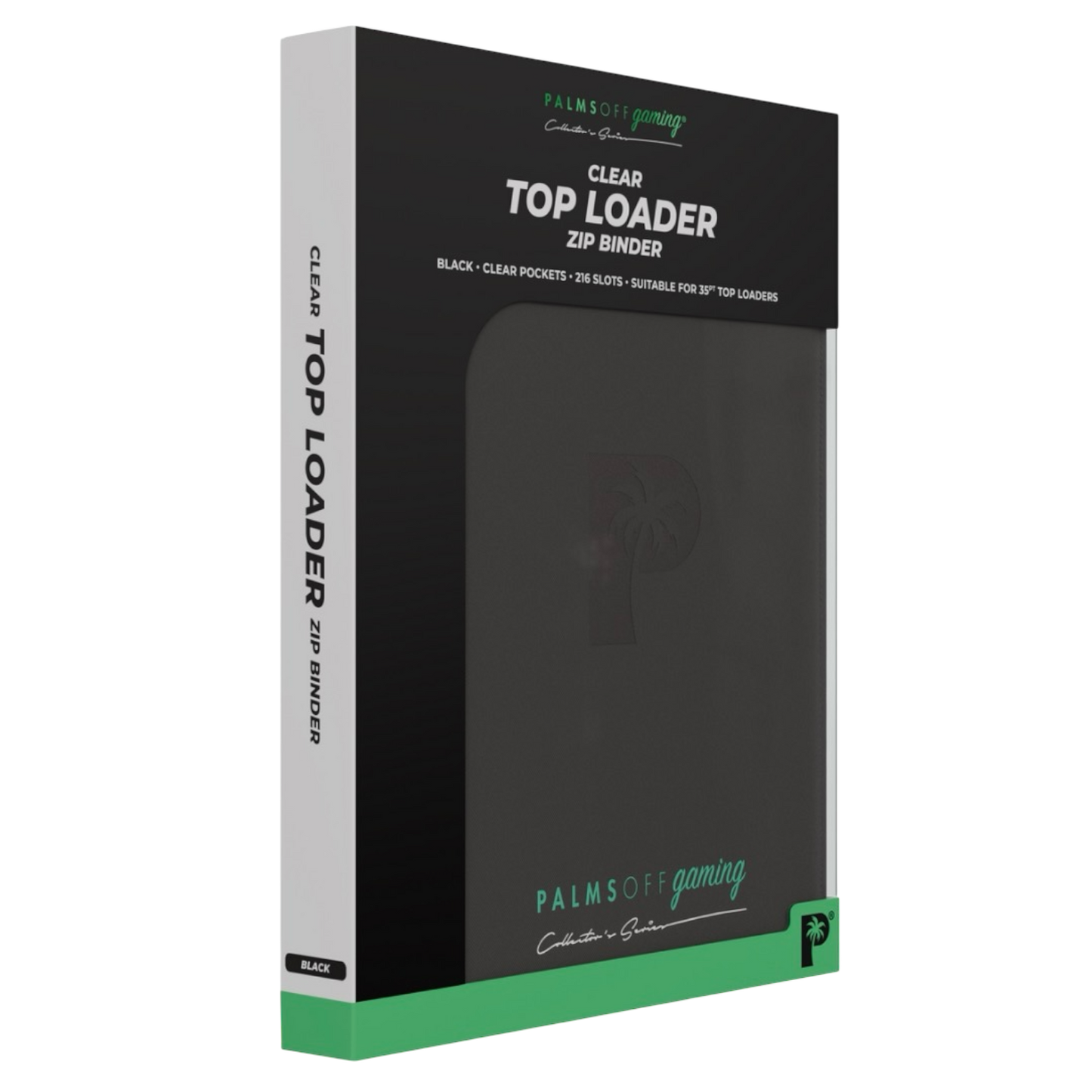 Palms Off Gaming Collector’s Series Top Loader 9 Pocket Zip Binder - Assorted