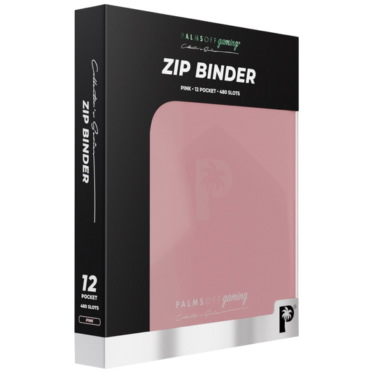 Palms Off Gaming Collector's Series 12 Pocket Zip Binder - Assorted