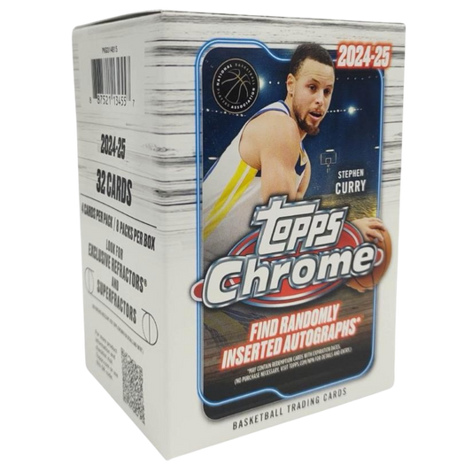 NBA 2024/25 Topps Chrome Basketball Booster Box