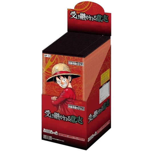 OP13 Carrying On His Will Japanese Booster Box