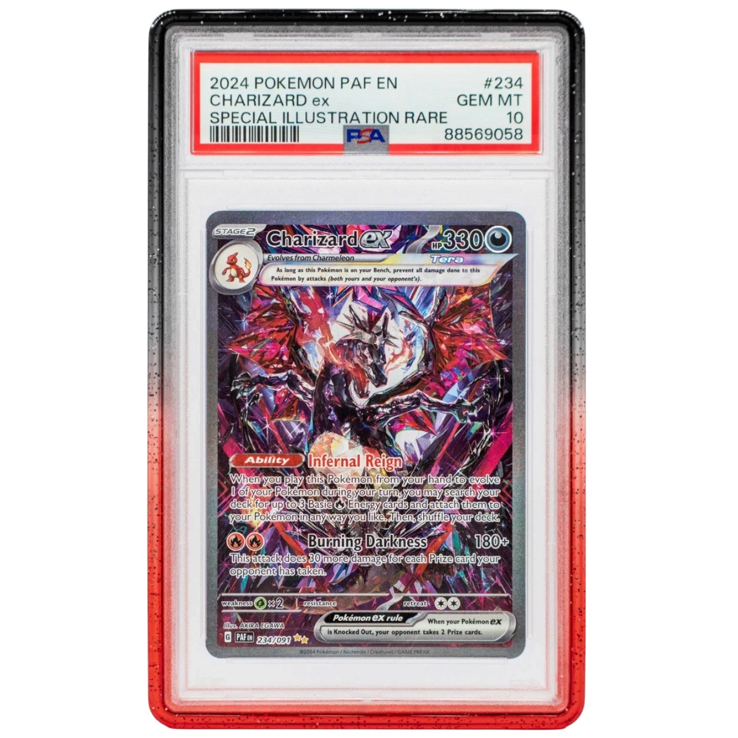Cardboard Guardian Vanta Case Gradient series - PSA Style - Assorted