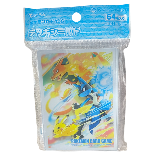 ‘Charizard, Lucario & Pikachu’ Deck Sleeves