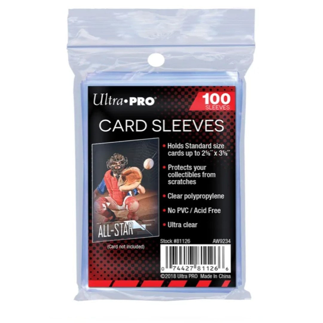 Ultra•PRO clear Soft Trading Card Sleeves