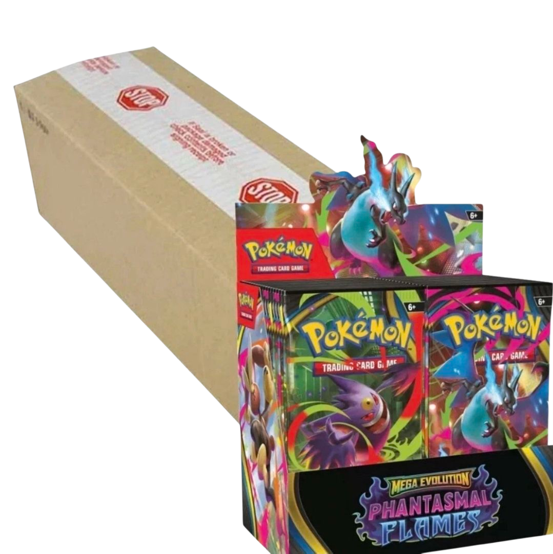 Phantasmal Flames Booster Box Sealed Case