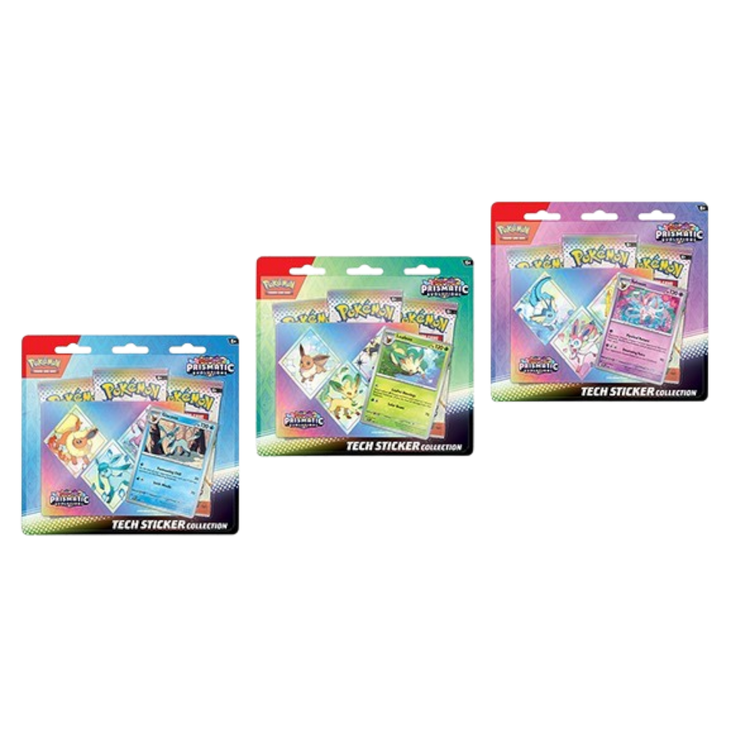 Prismatic Evolutions Tech Sticker Collection