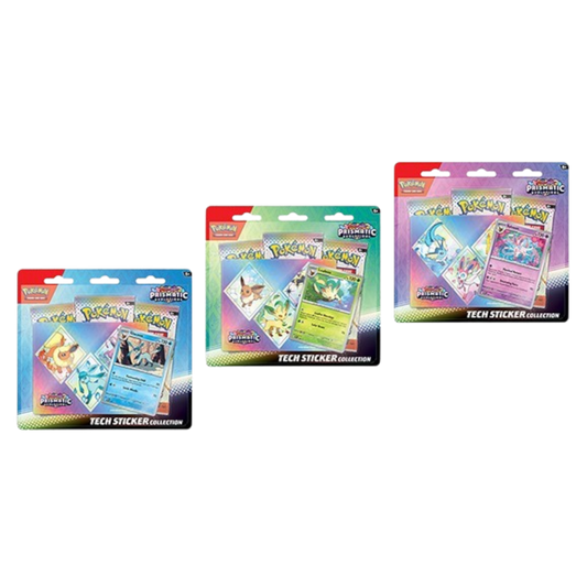 Prismatic Evolutions Tech Sticker Collection