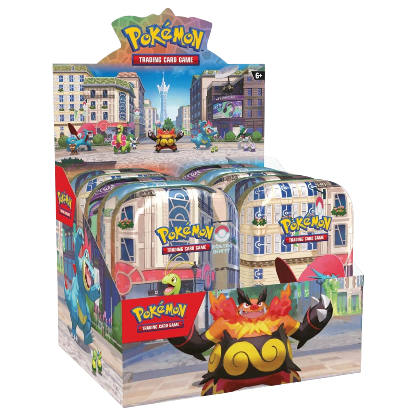 Lumiose City Mini Tin Sealed Display
