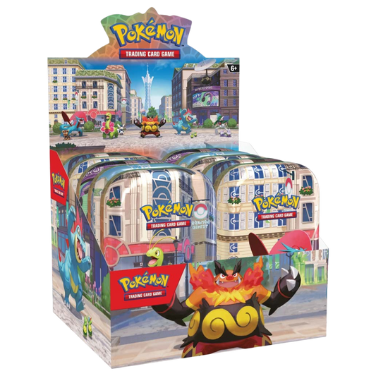 Lumiose City Mini Tin Sealed Display