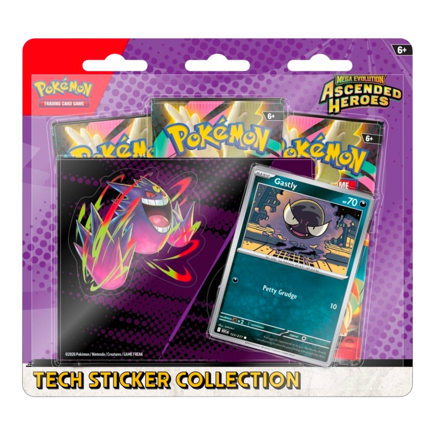 Pokémon TCG: Ascended Heroes Tech Sticker Blister [ME2.5] Assorted