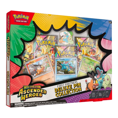 Pokémon TCG: Ascended Heroes First Partners Deluxe Pin Collection [ME2.5]