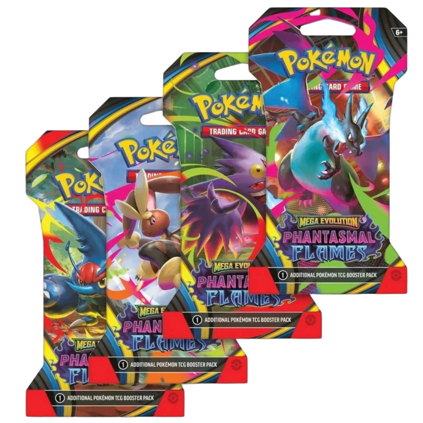 Phantasmal Flames Sleeved Booster Pack