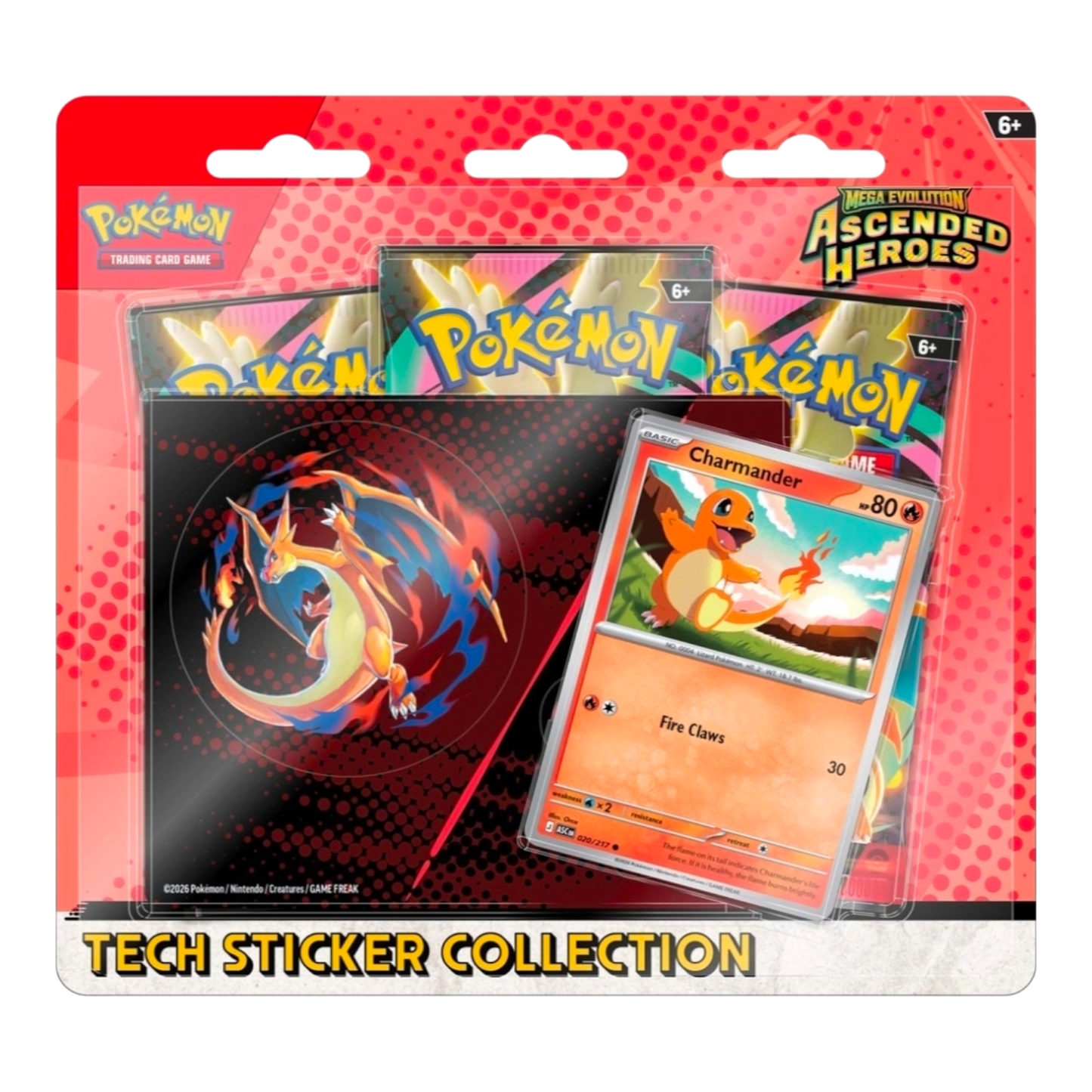 Pokémon TCG: Ascended Heroes Tech Sticker Blister [ME2.5] Assorted