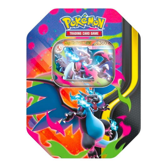 Pokémon TCG: Mega Charizard ex Tins Assorted