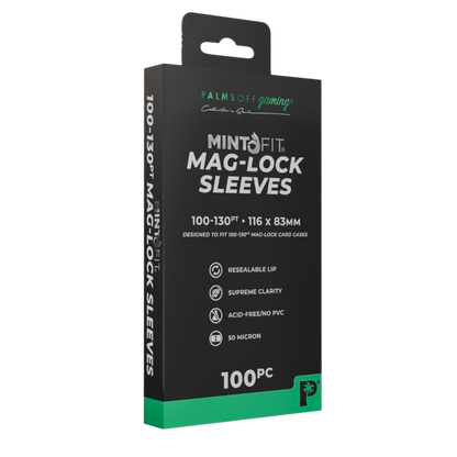 Palms Off Gaming MintFit Mag-Lock Sleeves