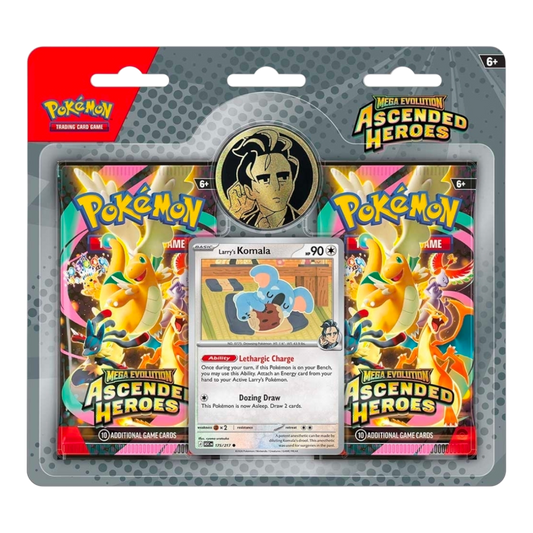 Pokémon TCG: Ascended Heroes 2pk Blister [ME2.5] Assorted
