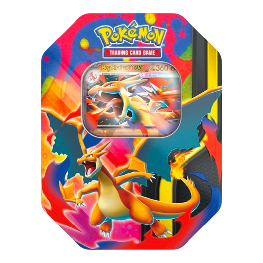 Pokémon TCG: Mega Charizard ex Tins Assorted