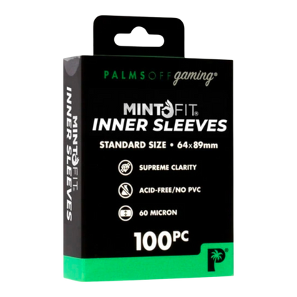 Palms Off Gaming MintFit Inner Sleeves