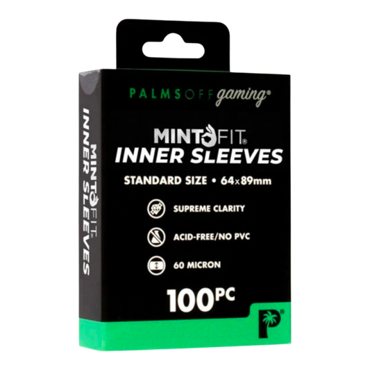 Palms Off Gaming MintFit Inner Sleeves