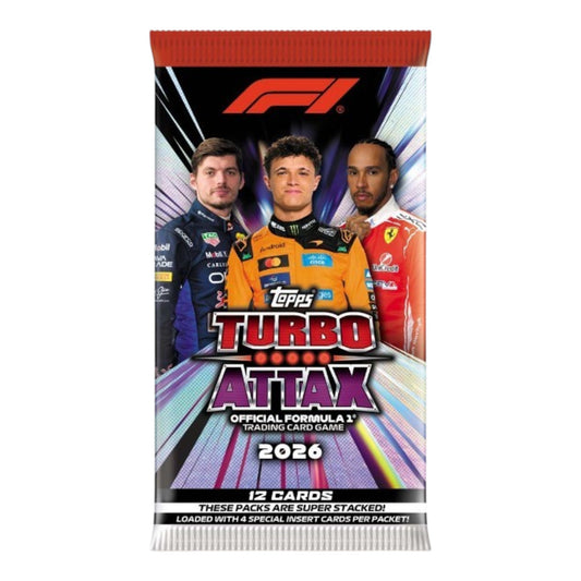 Formula 1 Turbo Attax Booster Pack