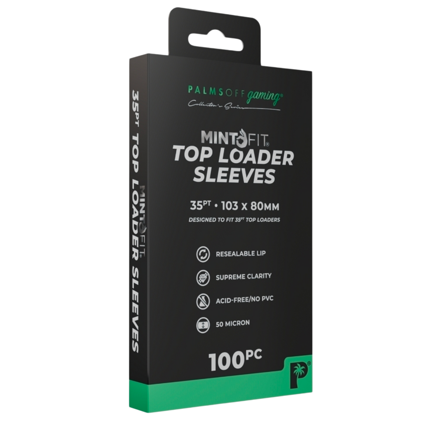 Palms Off Gaming MintFit Top Loader Sleeves