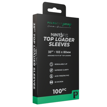 Palms Off Gaming MintFit Top Loader Sleeves